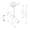 Lampa do systemu PROFILE EYE SUPER C Czarny 9244 - Nowodvorski - obrazek 2