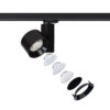 Lampa do systemu CTLS NEA LED 30W Czarny 8750 - Nowodvorski - obrazek 8