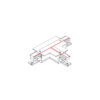 Łącznik T podtynkowy do systemu CTLS (T-R1) Czarny 8246 - Nowodvorski - obrazek 2