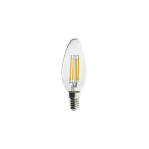 Żarówka BULB LED E14, C35, 6W Transparentny bursztynowy 10589 - Nowodvorski