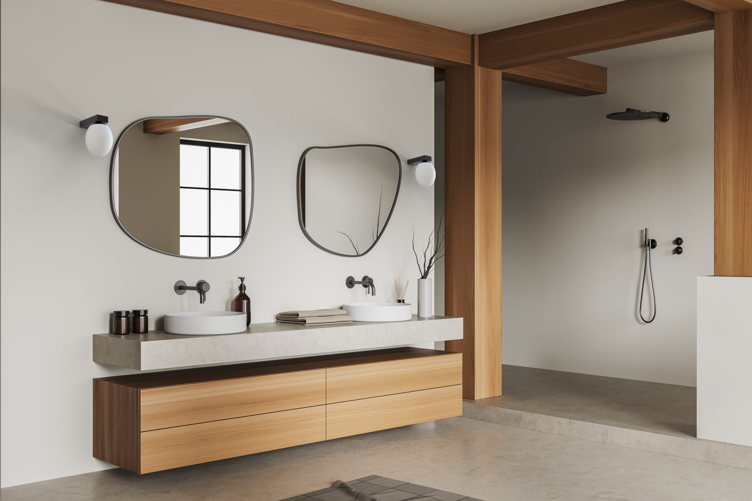 Lampa ścienna kinkiet ICE EGG C Czarny 8132 - Nowodvorski - obrazek 2