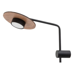 Lampa ścienna kinkiet DISK Czarny 7645 - Nowodvorski
