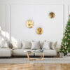 Lampa ścienna kinkiet RING WOOD LED S Złoty 10280 - Nowodvorski - obrazek 8