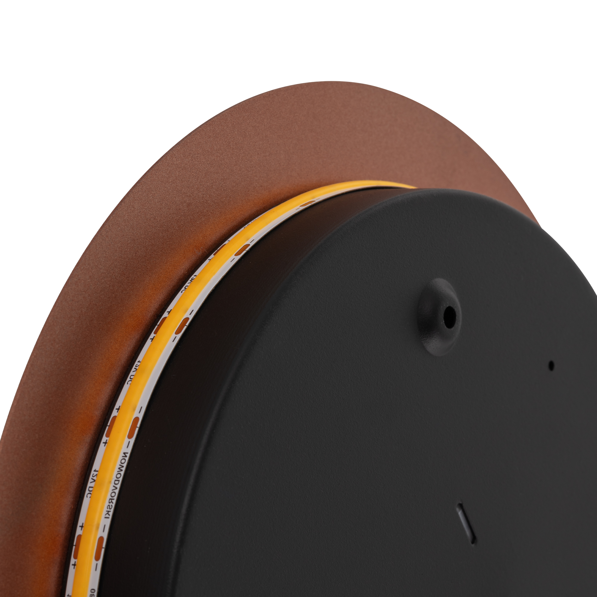 Lampa ścienna kinkiet RING LED M Satynowa miedź 10347 - Nowodvorski - obrazek 6