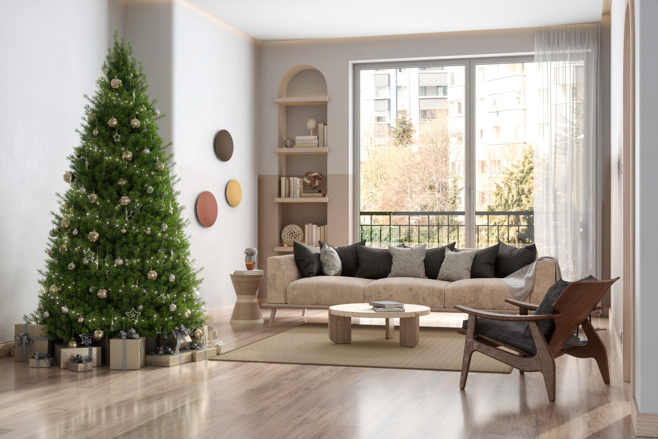 Lampa ścienna kinkiet RING LED M Satynowy czekoladowy 10352 - Nowodvorski - obrazek 8