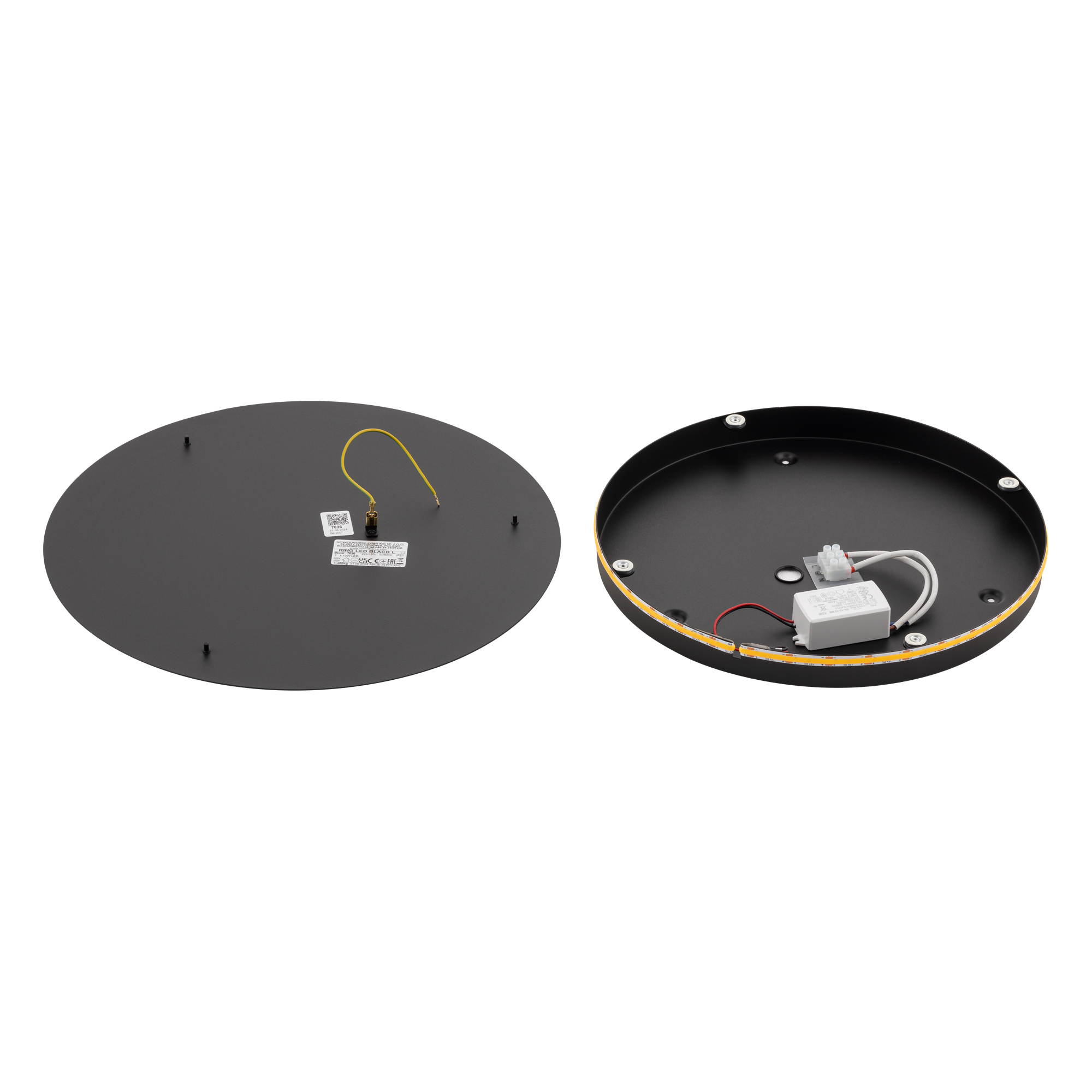 Lampa ścienna kinkiet RING LED L Czarny 7636 - Nowodvorski - obrazek 7