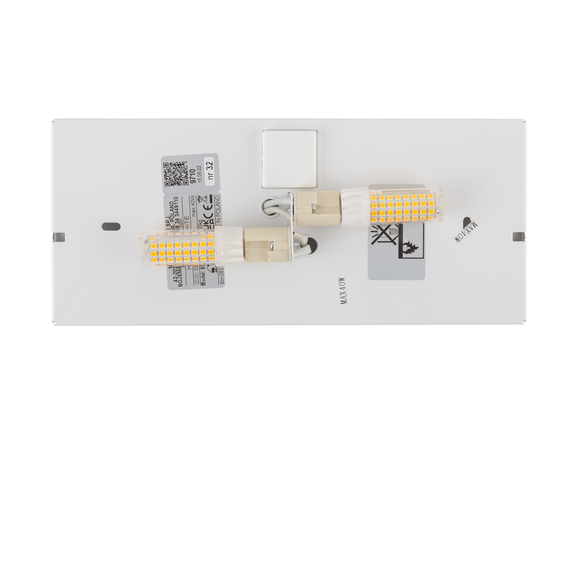 Lampa ścienna kinkiet HAGA Złoty 10456 - Nowodvorski - obrazek 6