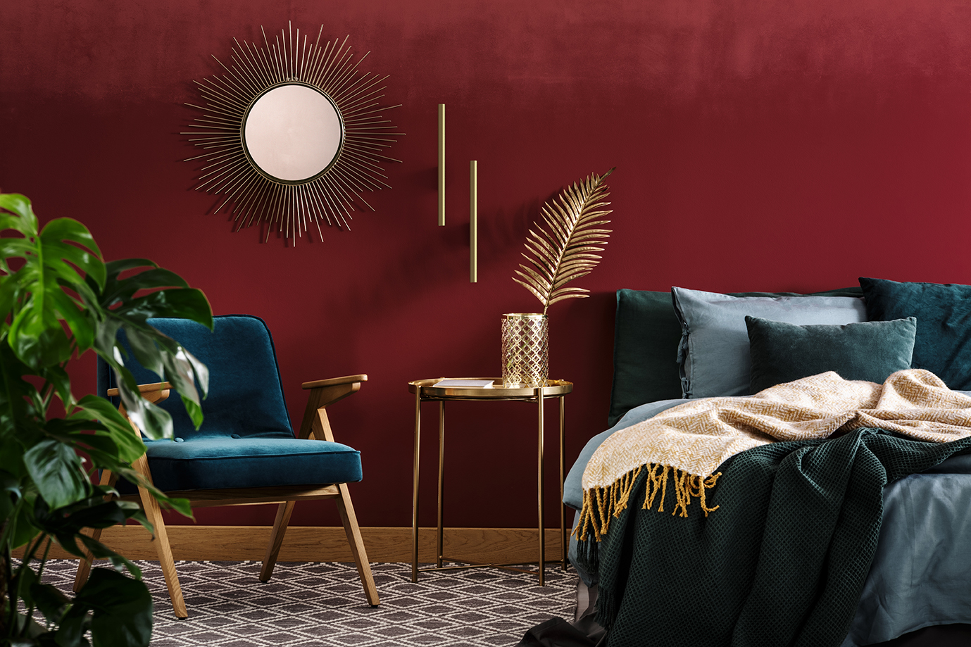 Lampa ścienna kinkiet LASER WALL Satynowy złoty 10562 - Nowodvorski - obrazek 5