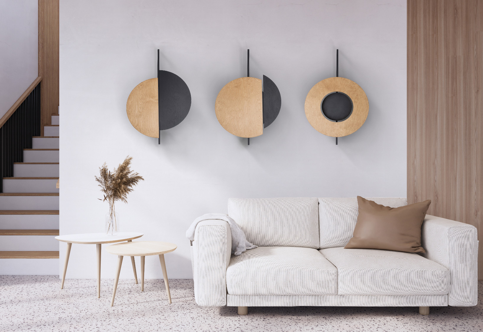 Lampa ścienna kinkiet SUNSET NATURAL B Naturalne drewno 10577 - Nowodvorski - obrazek 7