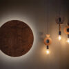 Lampa ścienna kinkiet RING TIMBER LED XXL Ciemne drewno 11178 - Nowodvorski - obrazek 7