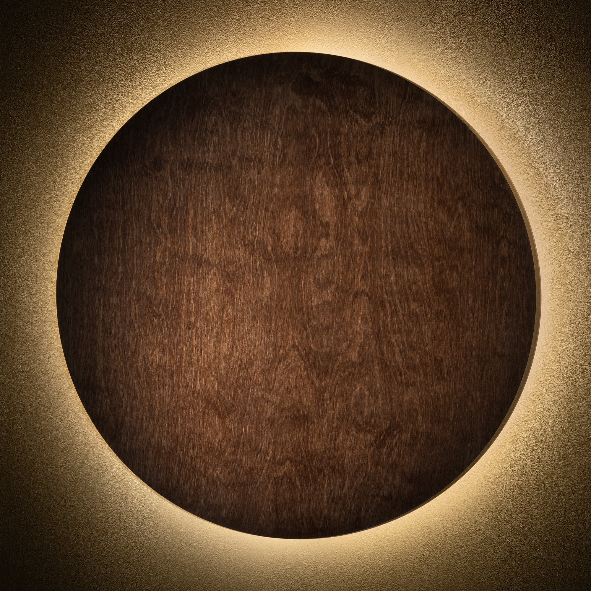 Lampa ścienna kinkiet RING TIMBER LED XL Ciemne drewno 11292 - Nowodvorski - obrazek 2