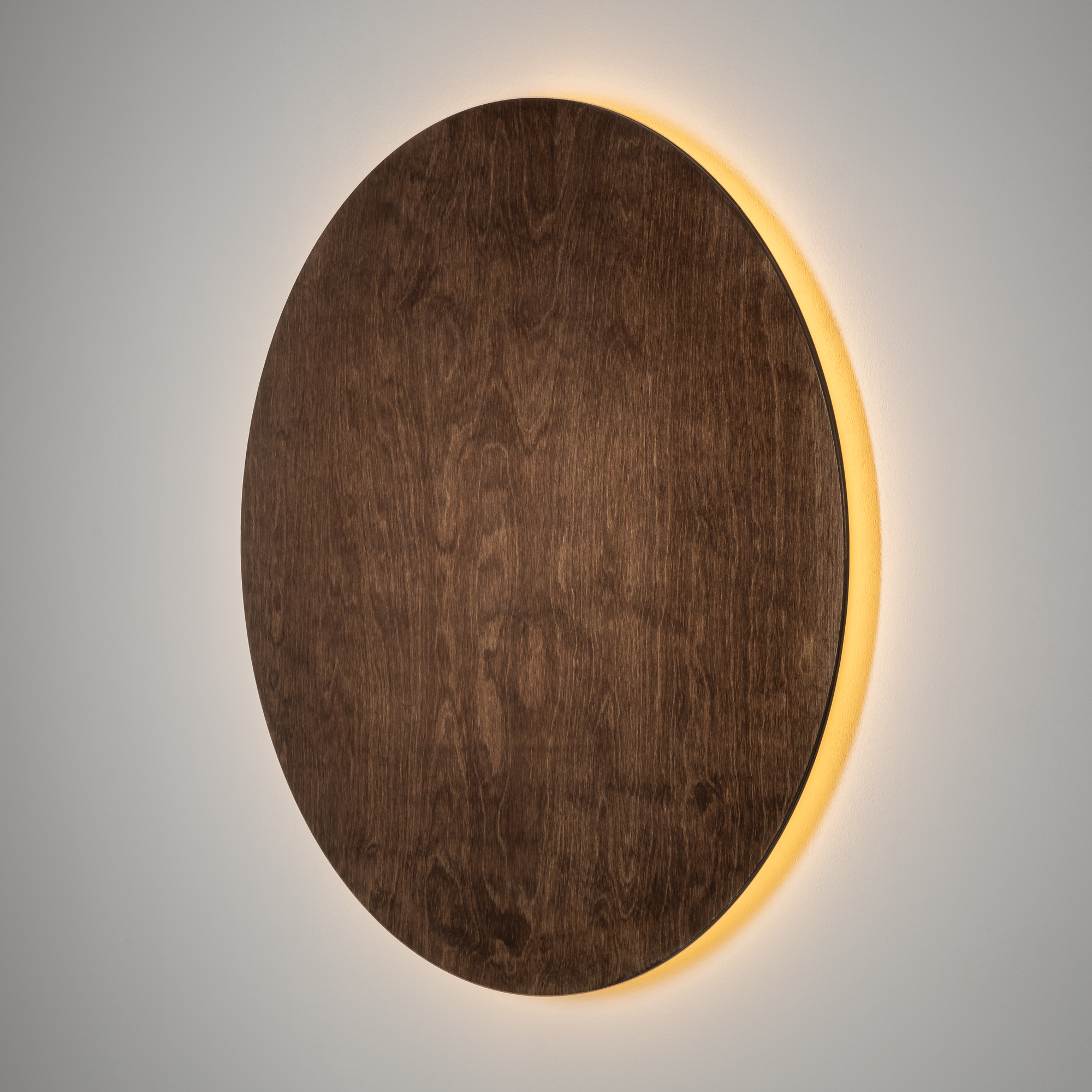 Lampa ścienna kinkiet RING TIMBER LED XL Ciemne drewno 11292 - Nowodvorski - obrazek 4