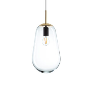 Klosz do systemu CAMELEON PEAR M Transparentny 8533 - Nowodvorski