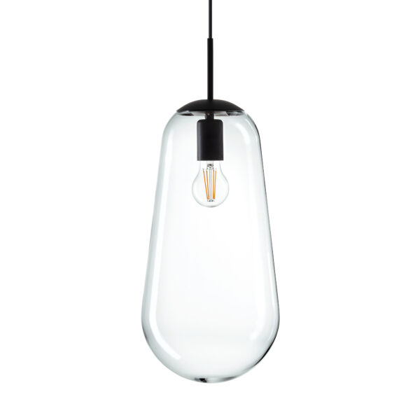 Klosz do systemu CAMELEON PEAR L Transparentny 10328 - Nowodvorski