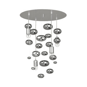 Lampa przysufitowa plafon SALVA G Chrom 6845 - Nowodvorski