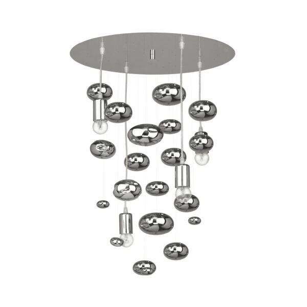Lampa przysufitowa plafon SALVA G Chrom 6845 - Nowodvorski