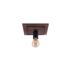 Lampa przysufitowa plafon COBA ANTIQUE Ciemne drewno 9042 - Nowodvorski