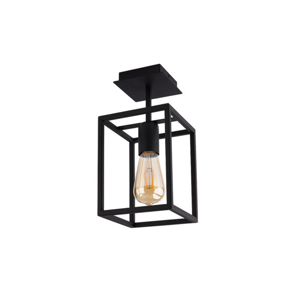 Lampa przysufitowa plafon CRATE Czarny 9045 - Nowodvorski
