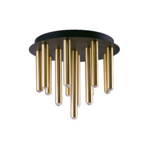 Lampa przysufitowa plafon STALACTITE Mosiądz 9054 - Nowodvorski