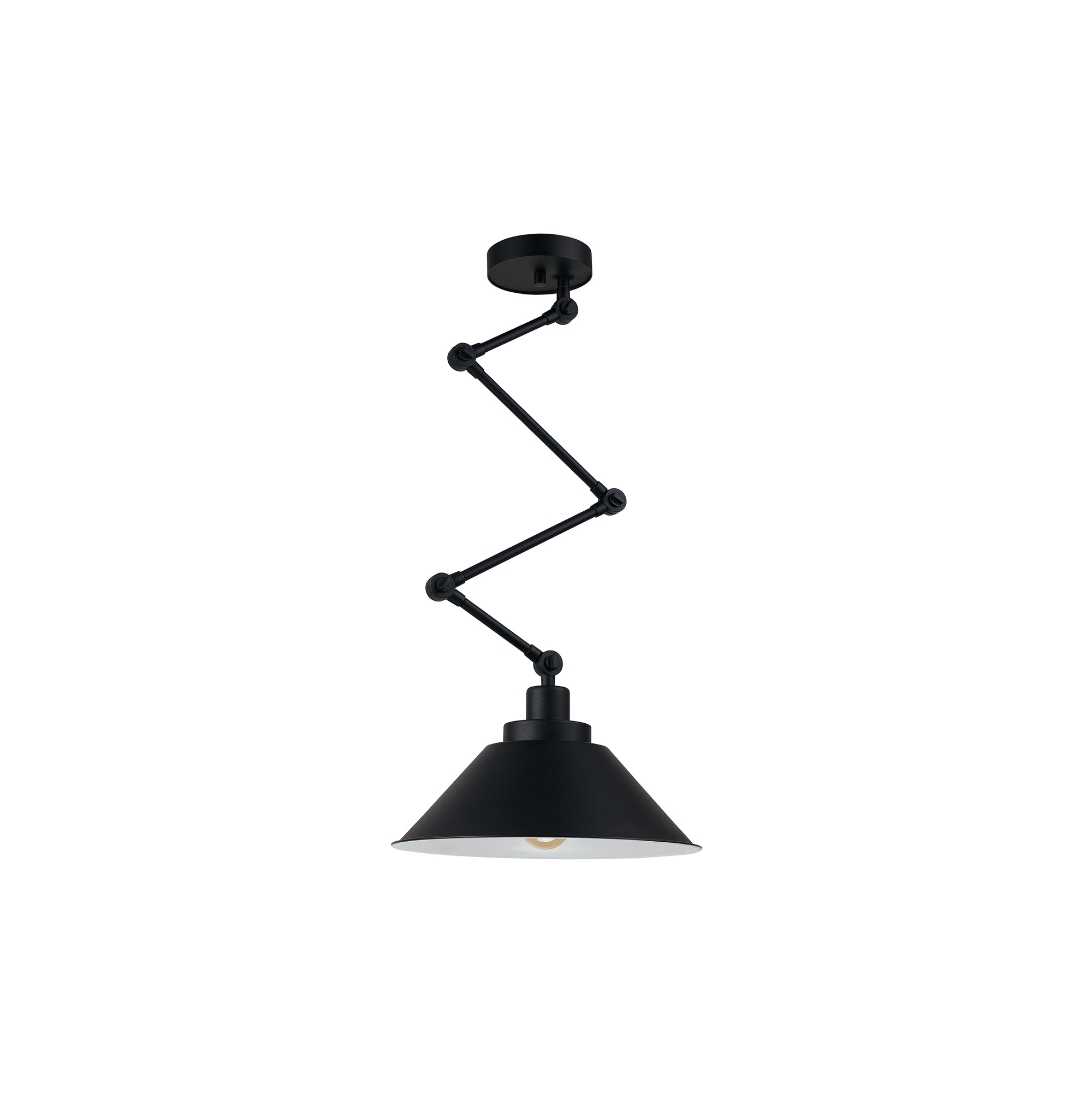 Lampa przysufitowa plafon PANTOGRAPH Czarny 9126 - Nowodvorski