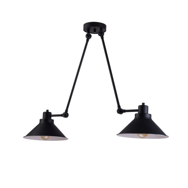 Lampa przysufitowa plafon TECHNO Czarny 9143 - Nowodvorski