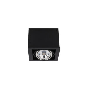 Lampa przysufitowa plafon BOX ES111 Czarny 9495 - Nowodvorski