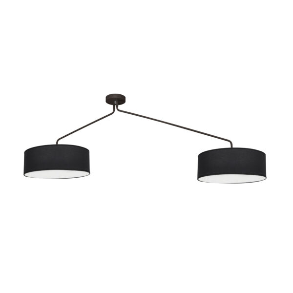 Lampa przysufitowa plafon FALCON Czarny 7950 - Nowodvorski