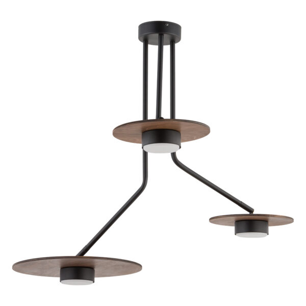 Lampa przysufitowa plafon DISK Czarny 7644 - Nowodvorski