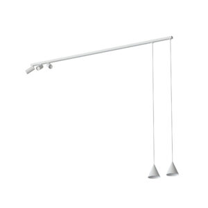 Lampa przysufitowa plafon FOURTY Biały 11446 - Nowodvorski