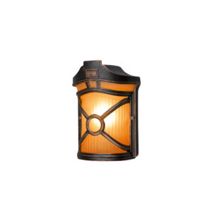 Lampa ścienna natynkowa DON Czarny patynowany miedzią 4687 - Nowodvorski