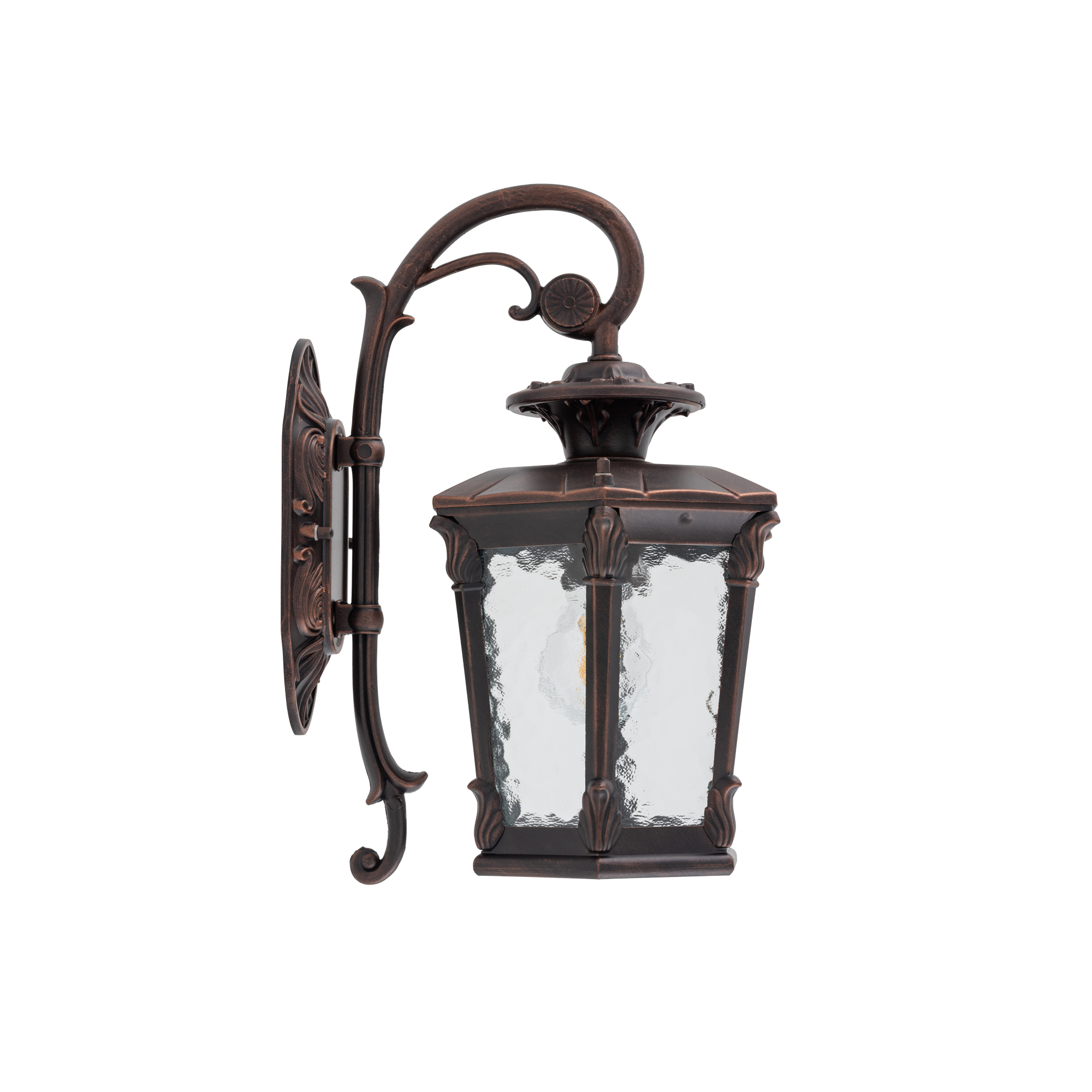 Lampa ścienna natynkowa AMUR Czarny patynowany miedzią 4692 - Nowodvorski