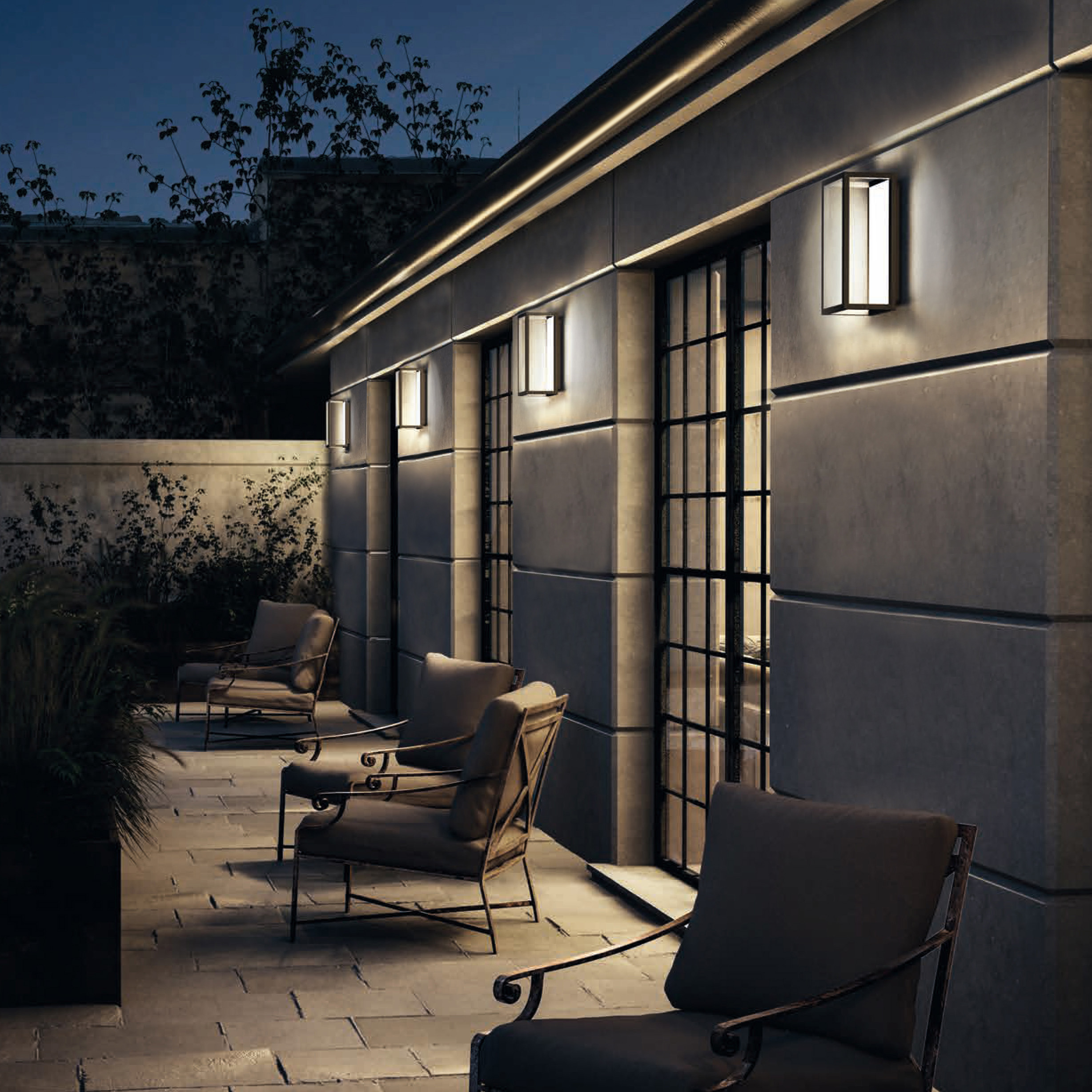 Lampa ścienna natynkowa SYMMETRY LED Grafitowy 8176 - Nowodvorski - obrazek 2