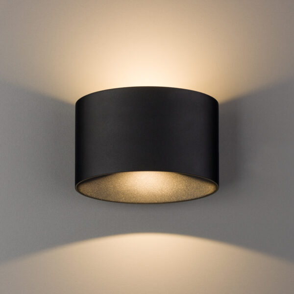 Lampa ścienna natynkowa ELLIPSES LED Czarny 8182 - Nowodvorski