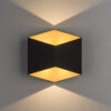 Lampa ścienna natynkowa TRIANGLES LED Czarno-złoty 8141 - Nowodvorski - obrazek 2
