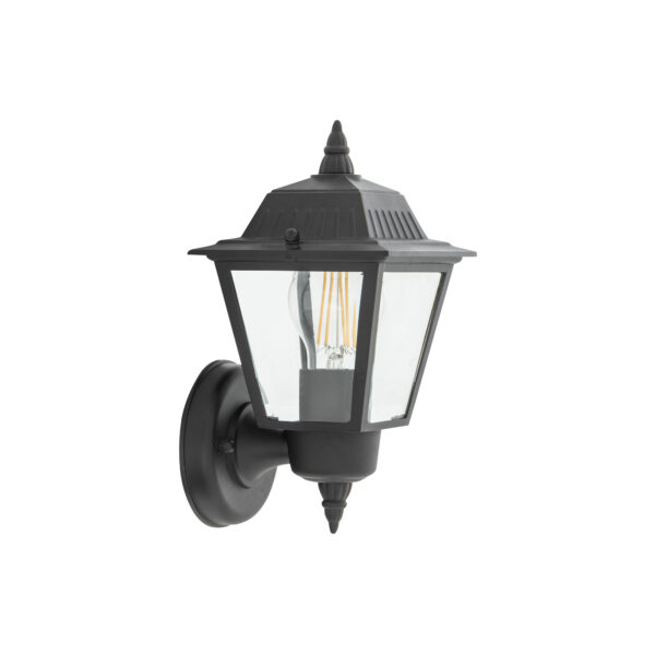 Lampa ścienna natynkowa ANA Czarny 10499 - Nowodvorski