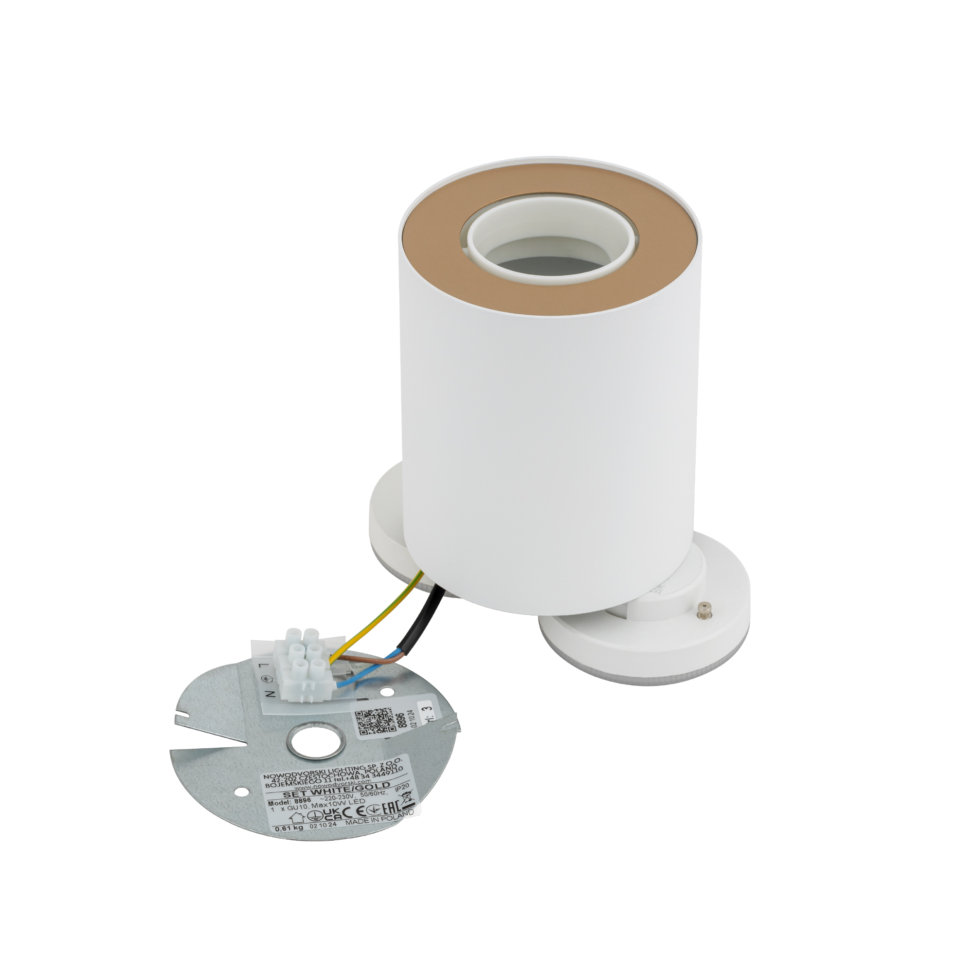 Lampa sufitowa natynkowa SET Biały 8896 - Nowodvorski - obrazek 5