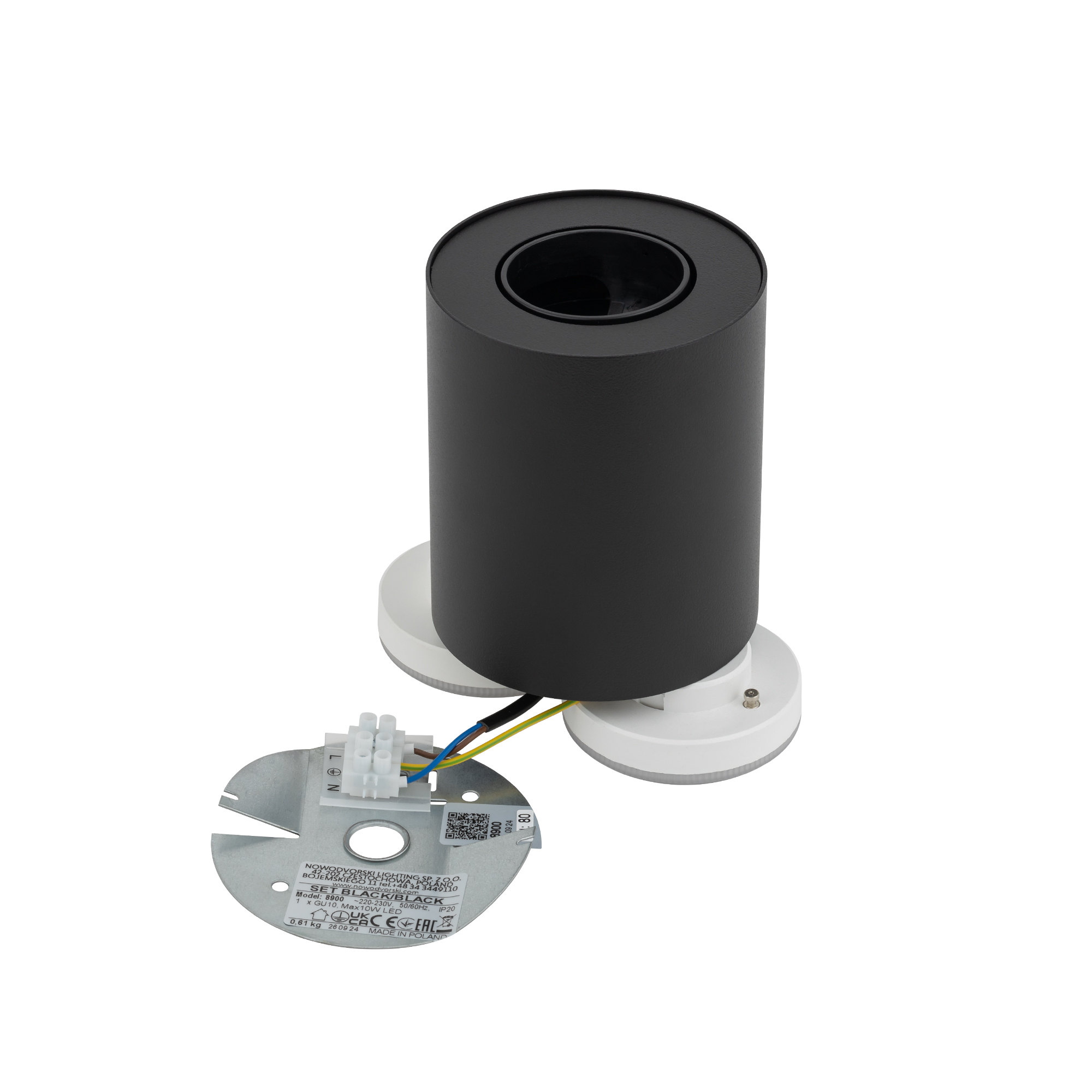 Lampa sufitowa natynkowa SET Czarny 8900 - Nowodvorski - obrazek 5