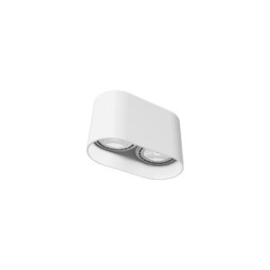 Lampa sufitowa natynkowa OVAL Biały 9241 - Nowodvorski