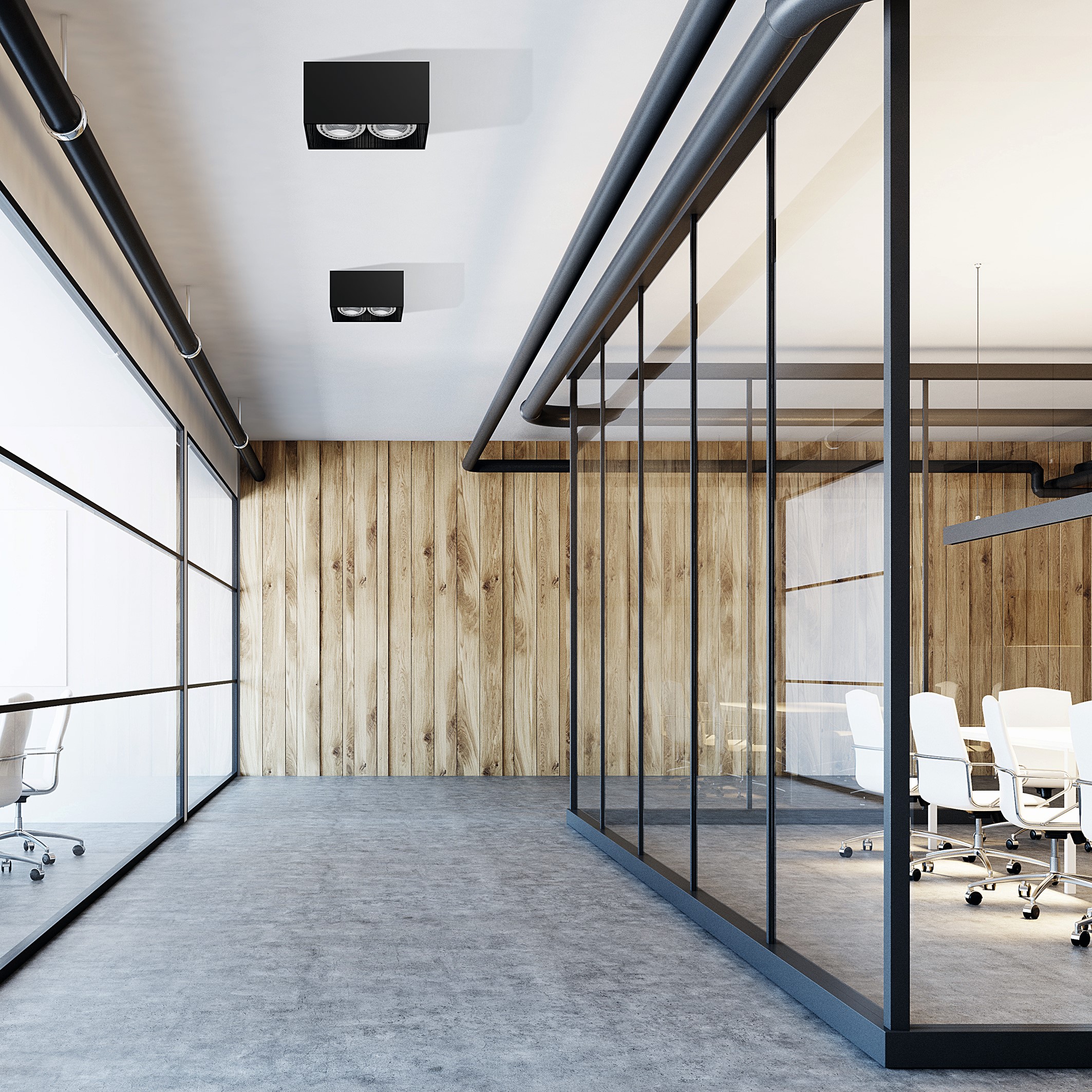 Lampa sufitowa natynkowa GROOVE Czarny 9316 - Nowodvorski - obrazek 3