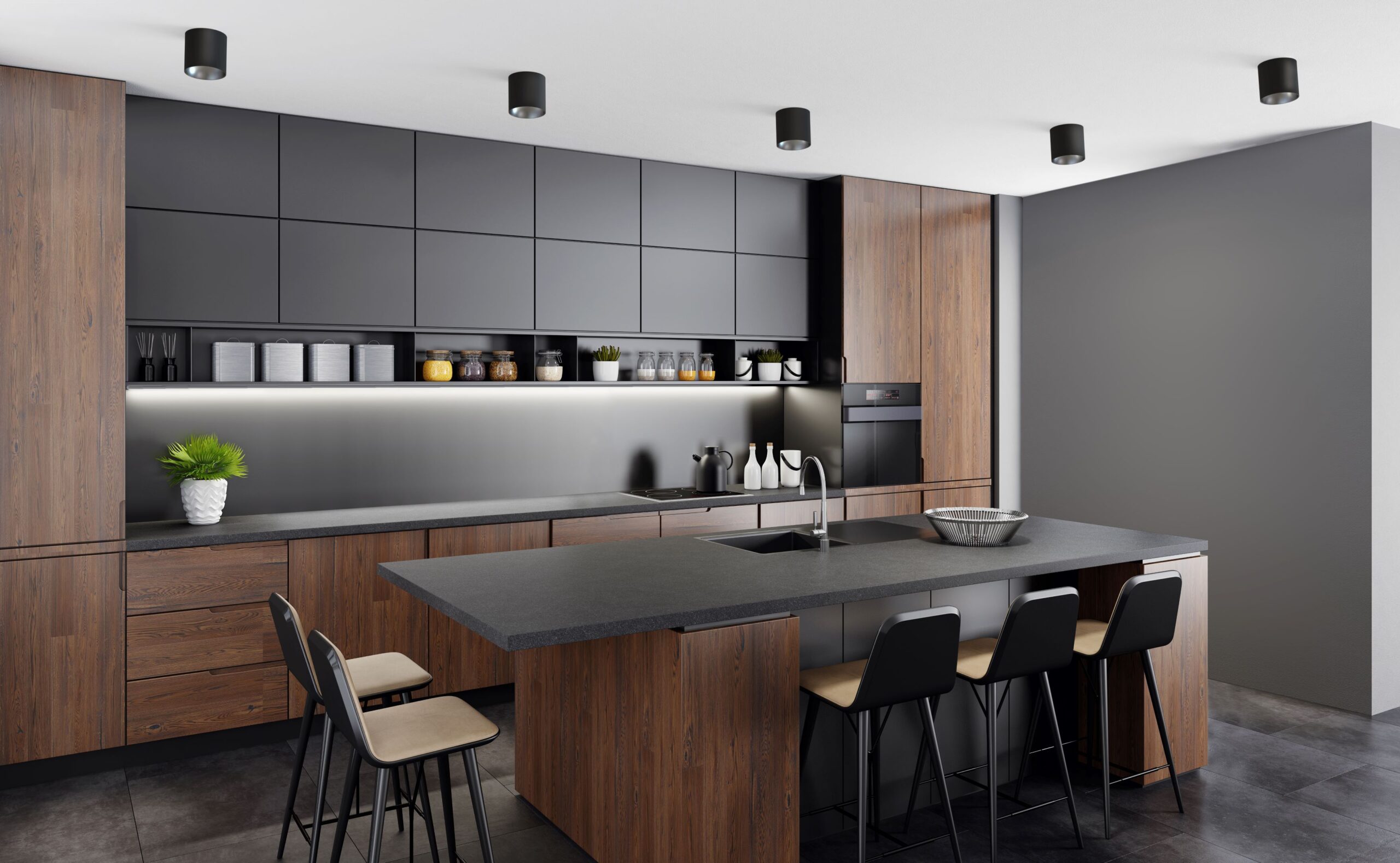 Lampa sufitowa natynkowa POINT TONE Czarny 8223 - Nowodvorski - obrazek 6