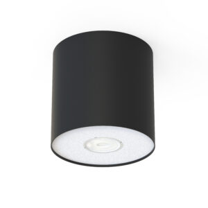 Lampa sufitowa natynkowa POINT M Czarny 7602 - Nowodvorski