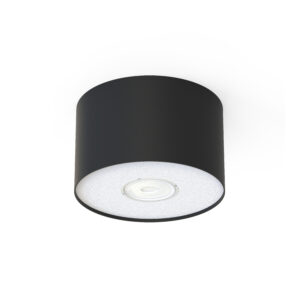 Lampa sufitowa natynkowa POINT S Czarny 7603 - Nowodvorski