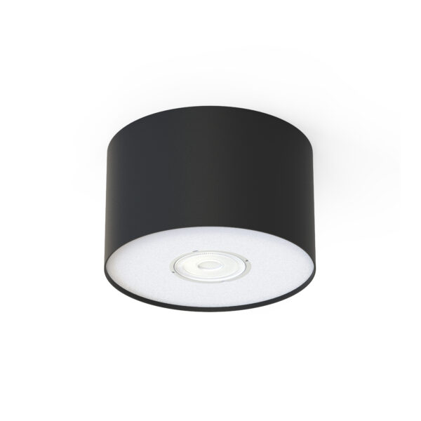 Lampa sufitowa natynkowa POINT S Czarny 7603 - Nowodvorski