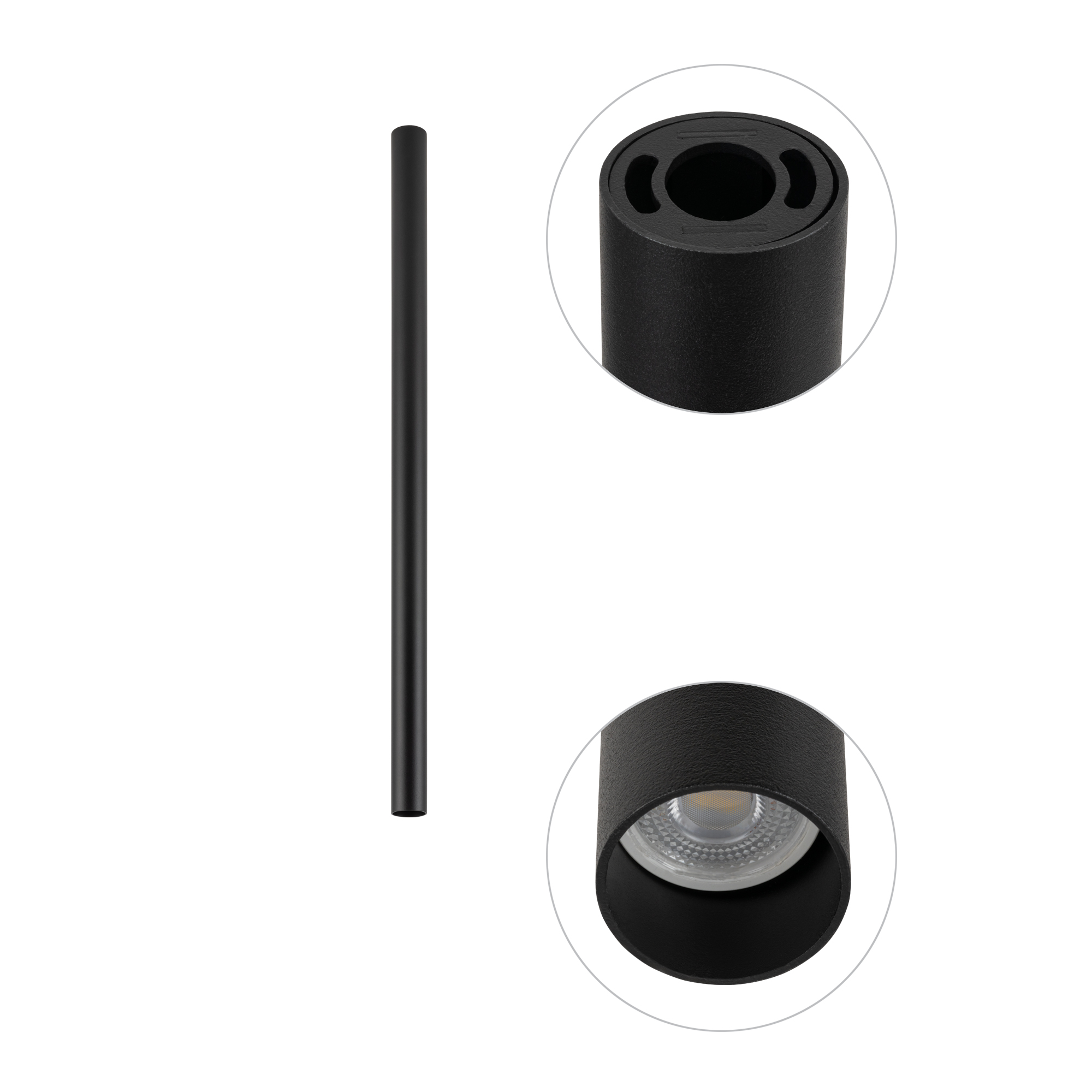 Lampa sufitowa natynkowa FOURTY M Czarny 10821 - Nowodvorski - obrazek 4