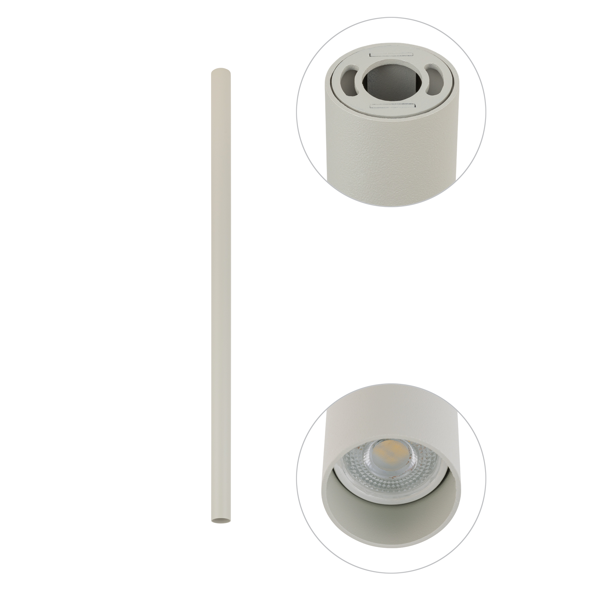 Lampa sufitowa natynkowa FOURTY L Silk gray 10895 - Nowodvorski - obrazek 4