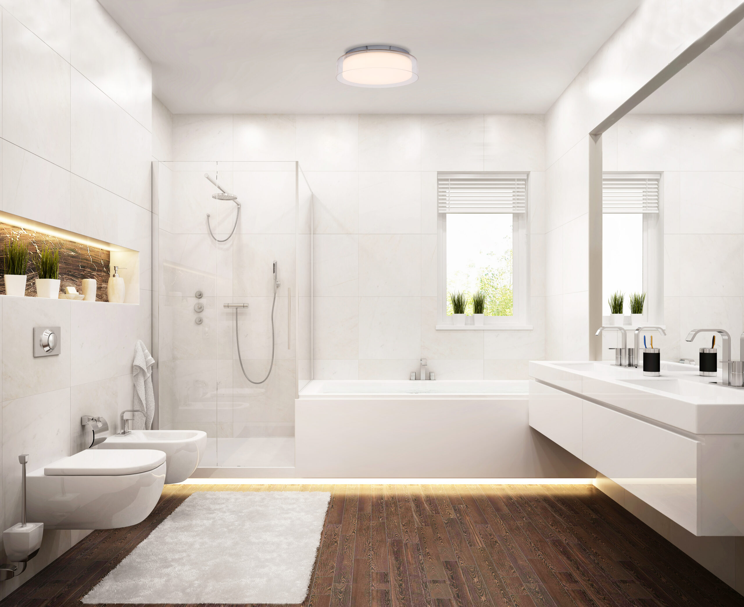 Lampa sufitowa plafon PAN LED M Transparentny 8174 - Nowodvorski - obrazek 3