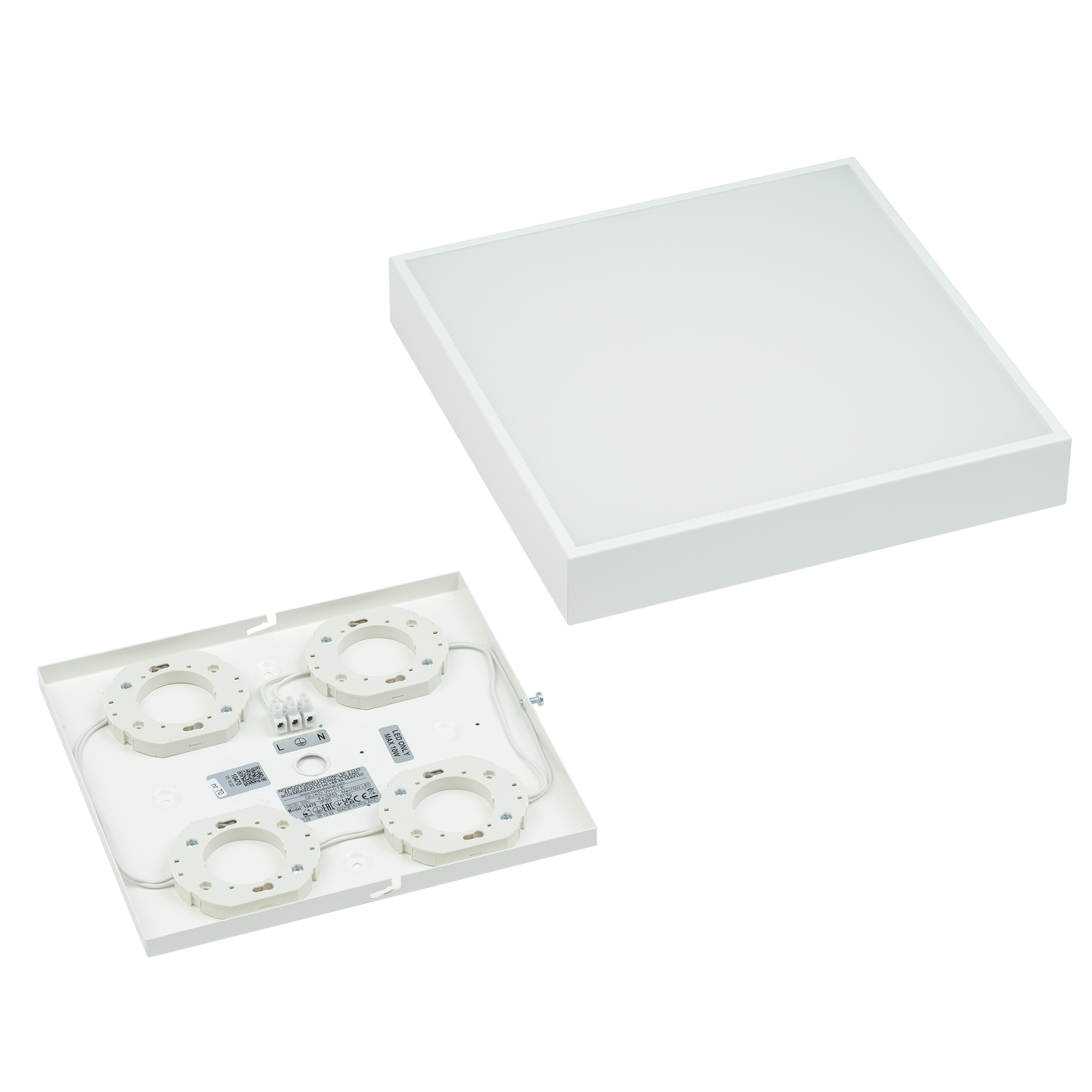 Lampa sufitowa plafon QUAD Biały 10470 - Nowodvorski - obrazek 6