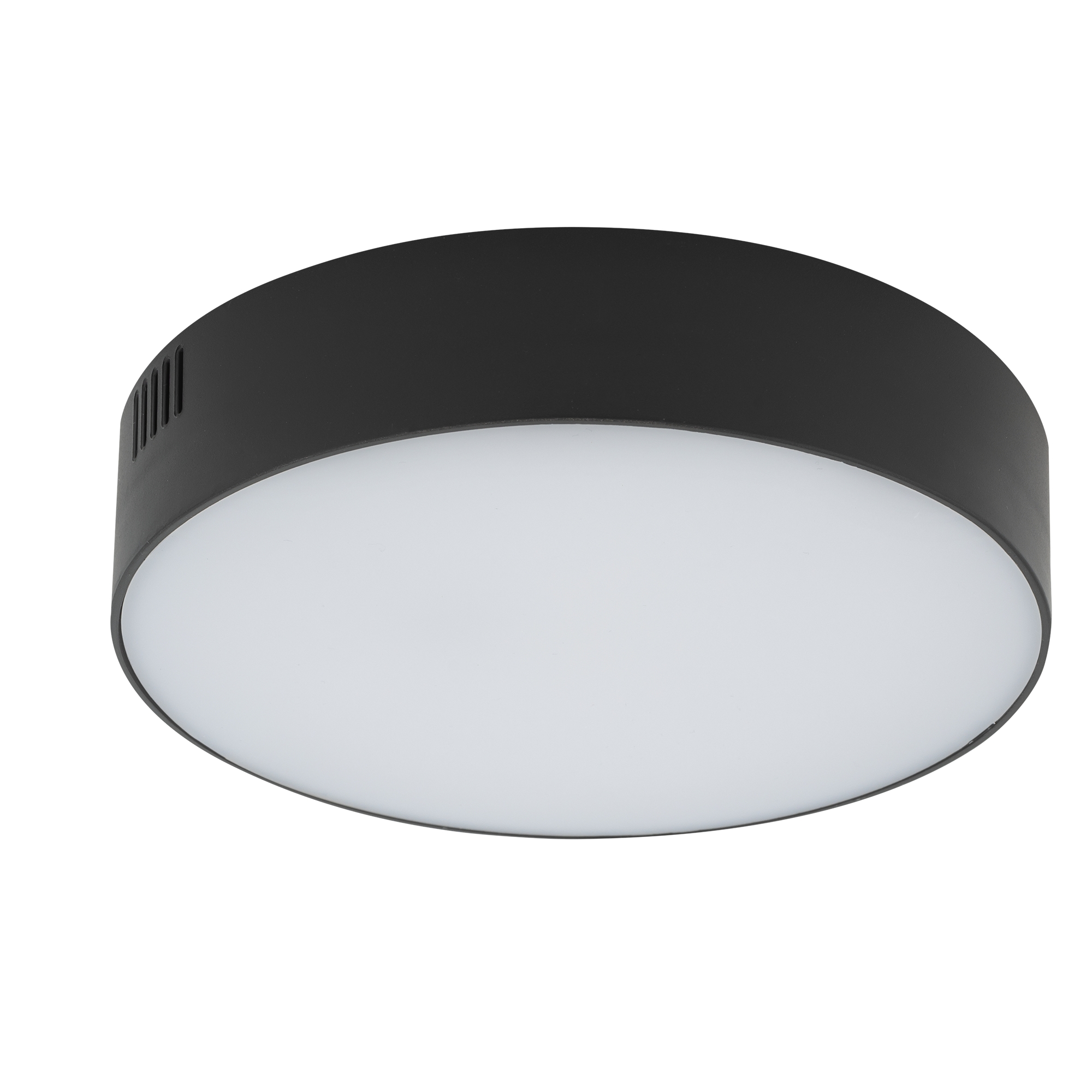 Lampa sufitowa plafon LID ROUND LED 25W Czarny 10407 - Nowodvorski
