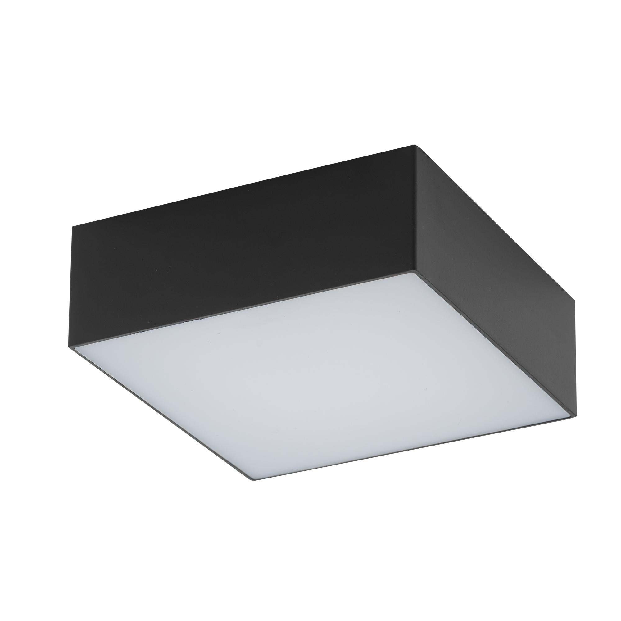 Lampa sufitowa plafon LID SQUARE LED 15W Czarny 10424 - Nowodvorski