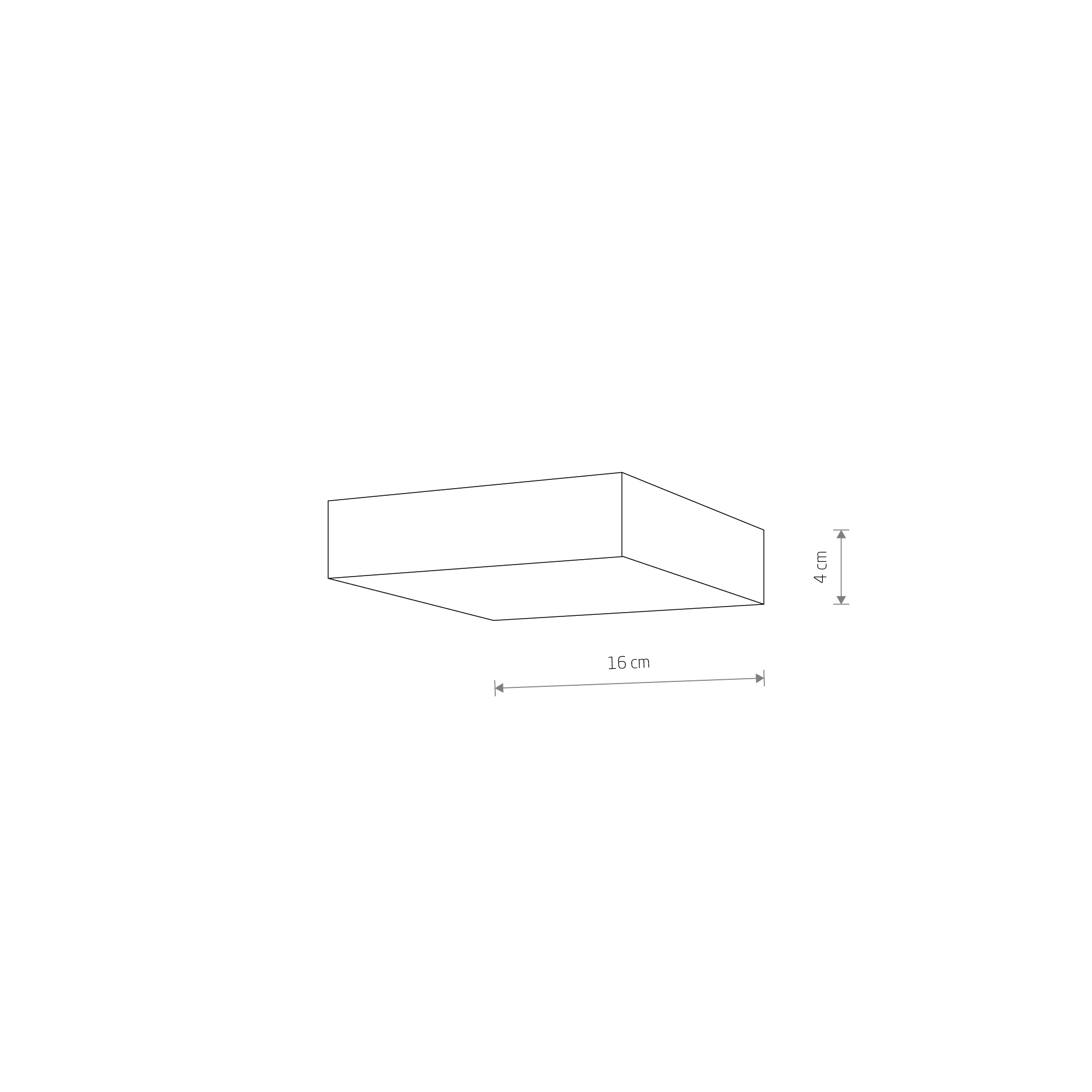 Lampa sufitowa plafon LID SQUARE LED 25W Biały 10430 - Nowodvorski - obrazek 5